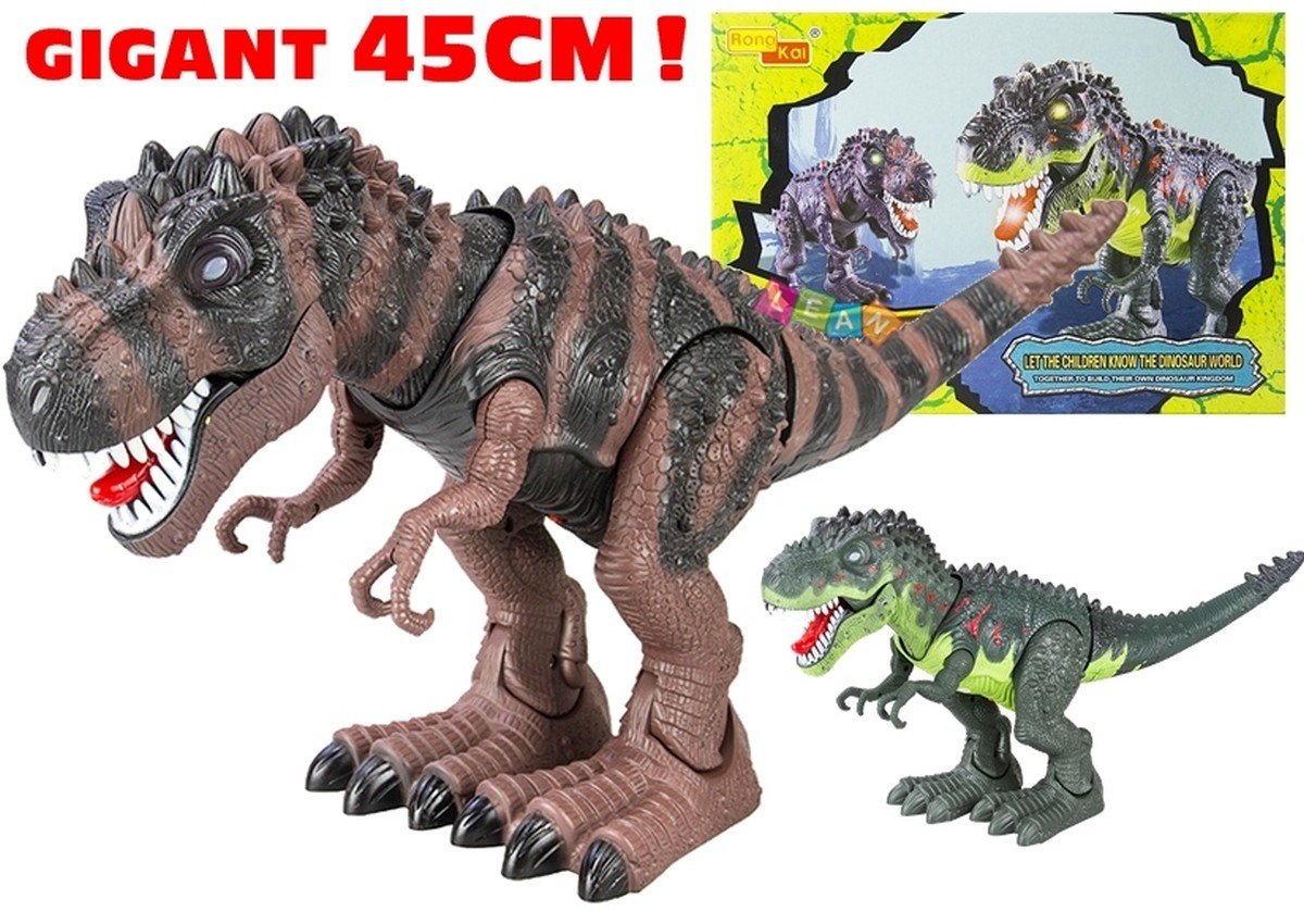 Lean Toys Zabawka interaktywna Dinozaur Tyranozaur Rex