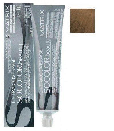 Matrix Socolor Beauty Extra Coverage, farba do włosów 508N Light Blonde Neutral, 90 ml