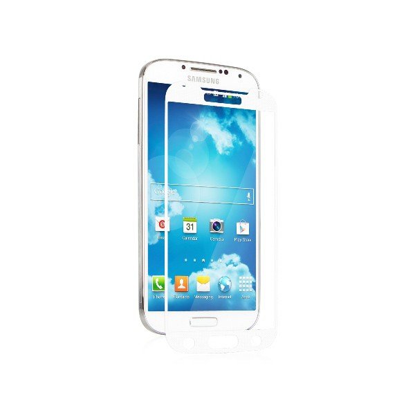 Moshi Ivisor Xt Przezroczysta Folia Ochronna Full Face Samsung Galaxy S4 biały 4493_99MO020939 [1422236]