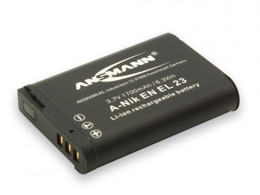 Zdjęcia - Pozostałe akcesoria fotograficzne Ansmann A-NIK EN-EL23 1700mAh 3,8V 