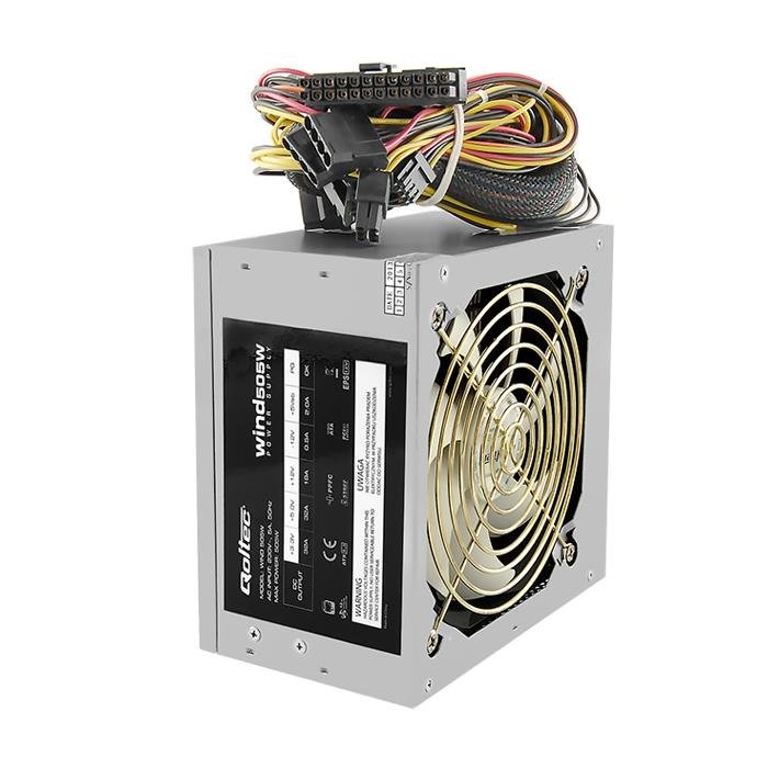 Qoltec Zasilacz komputerowy ATX Wind 505W
