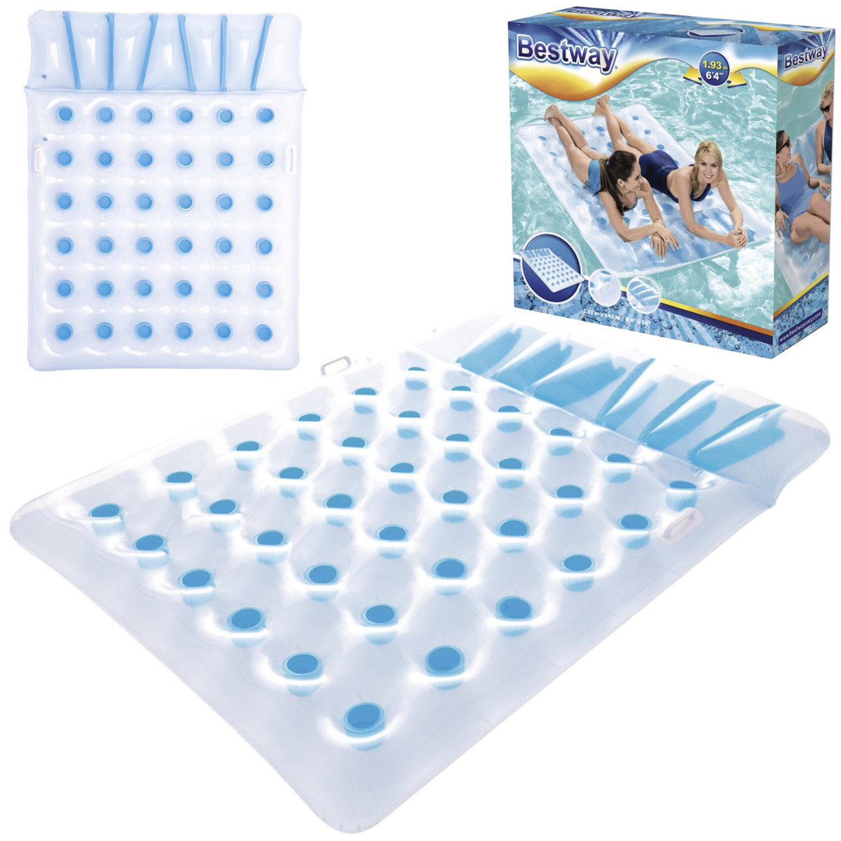 Bestway BNK 0398 materace DMUCHANY 193x142cm 43055