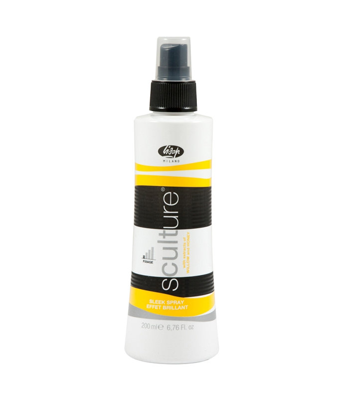 Lisap Sculture Sleek Spray, delikatnie utrwalający spray nabłyszczający, 200 ml
