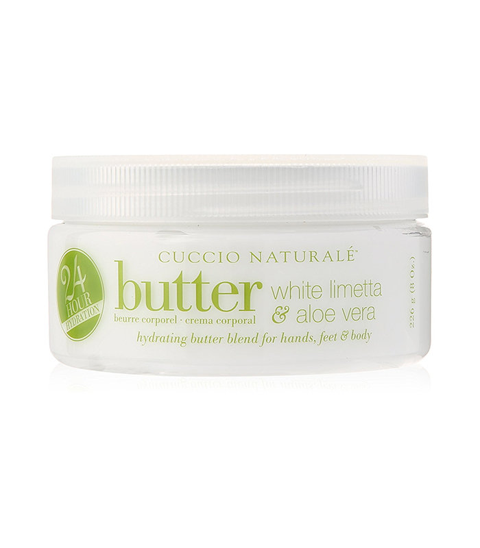 Cuccio Naturale, masło do dłoni, stóp i ciała White Limetta & Aloe Vera, 226 g