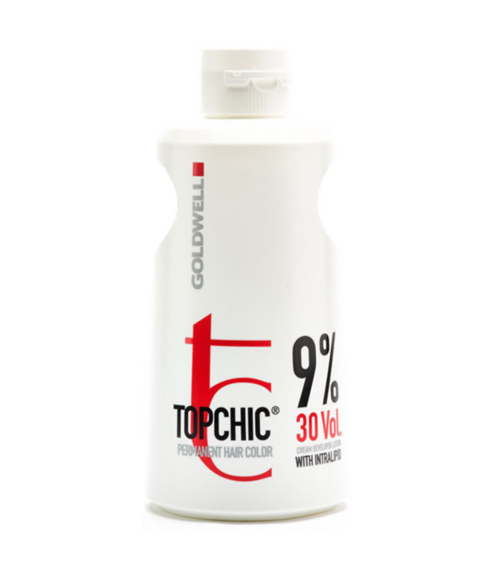 Zdjęcia - Farba do włosów GOLDWELL Topchic Lotion Developer Woda Utleniona w Kremie 1000ml - 9 