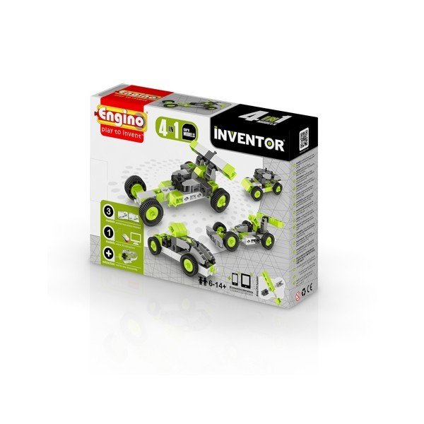 Engino Inventor 4 models cars - samochody