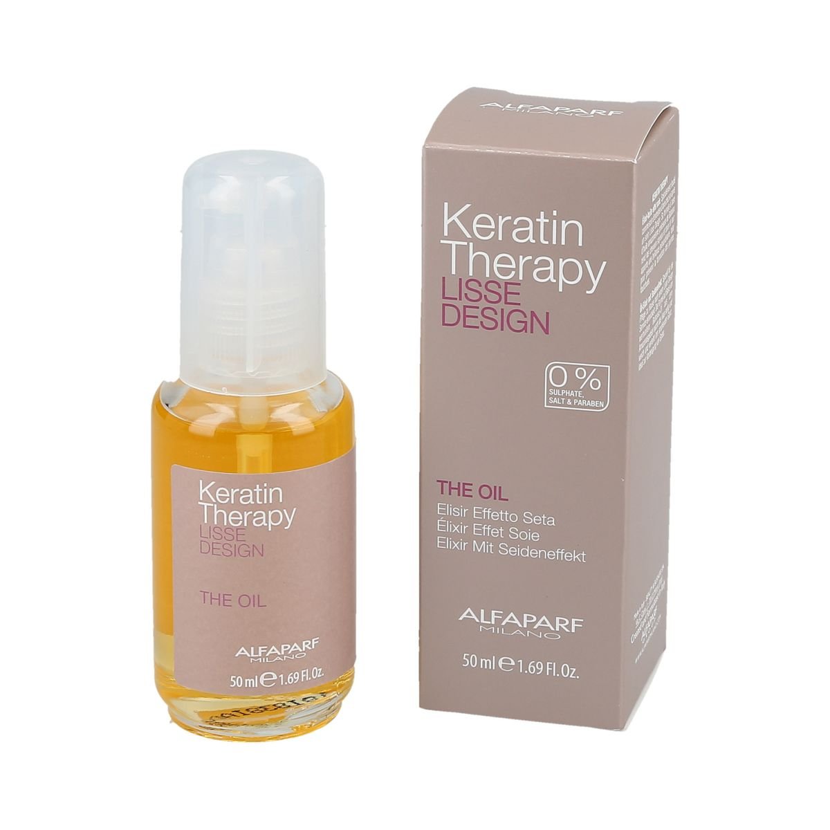 Alfaparf Lisse Design Keratin Therapy Olejek do włosów 50ml