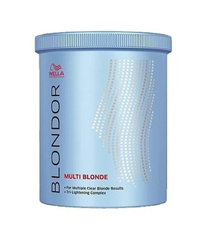 Wella Blondor Multi Blonde W rozjaśniacz bezpyłowy w proszku 800g różowy