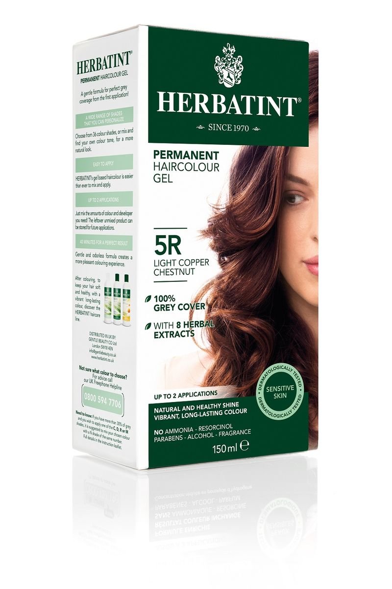 Herbatint farba do włosów 5R Jasny Miedziany Kasztan, 150 ml