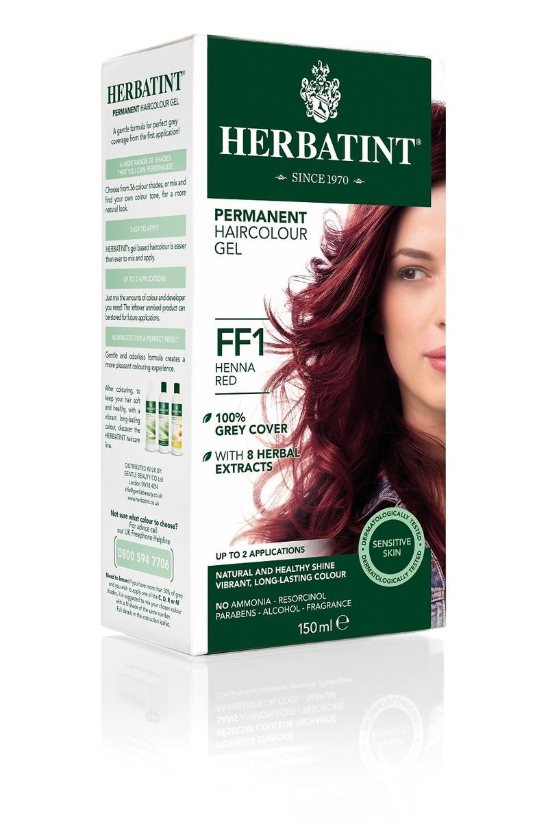 Herbatint farba do włosów FF1 Czerwień Henny, 150 ml