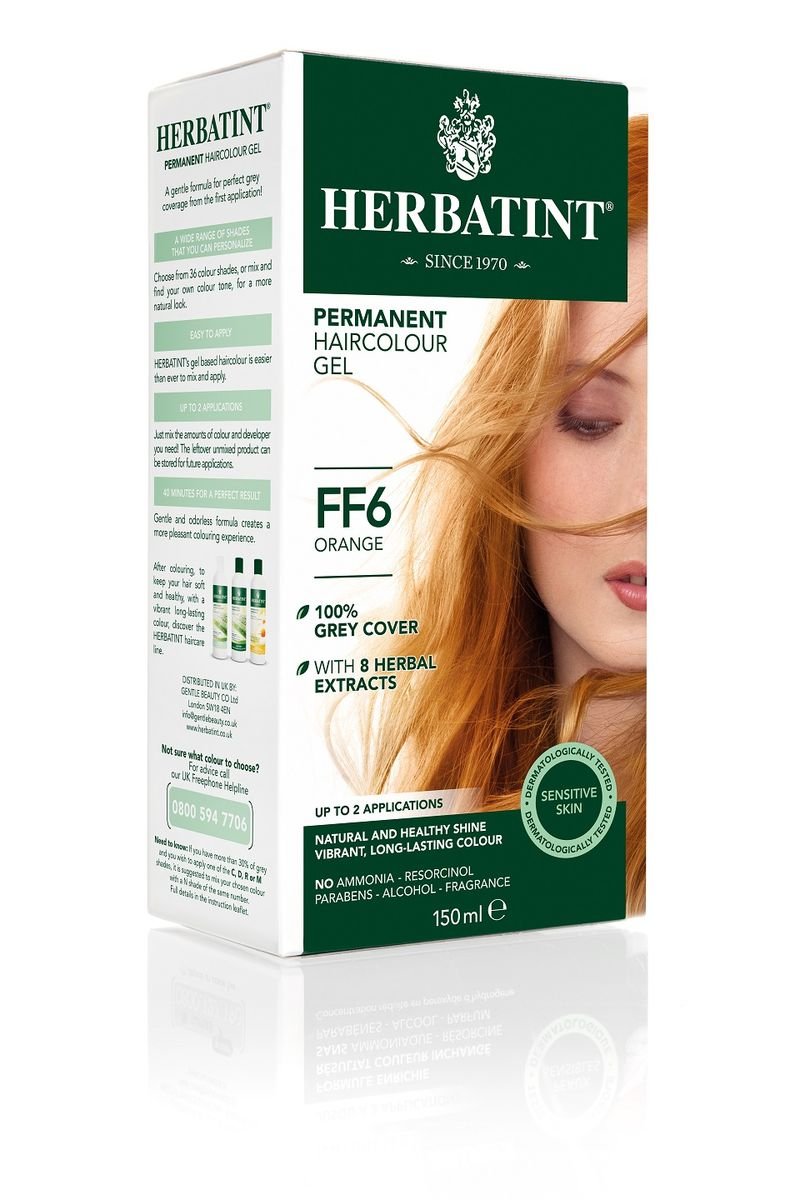 Herbatint farba do włosów FF6 Pomarańczowy, 150 ml