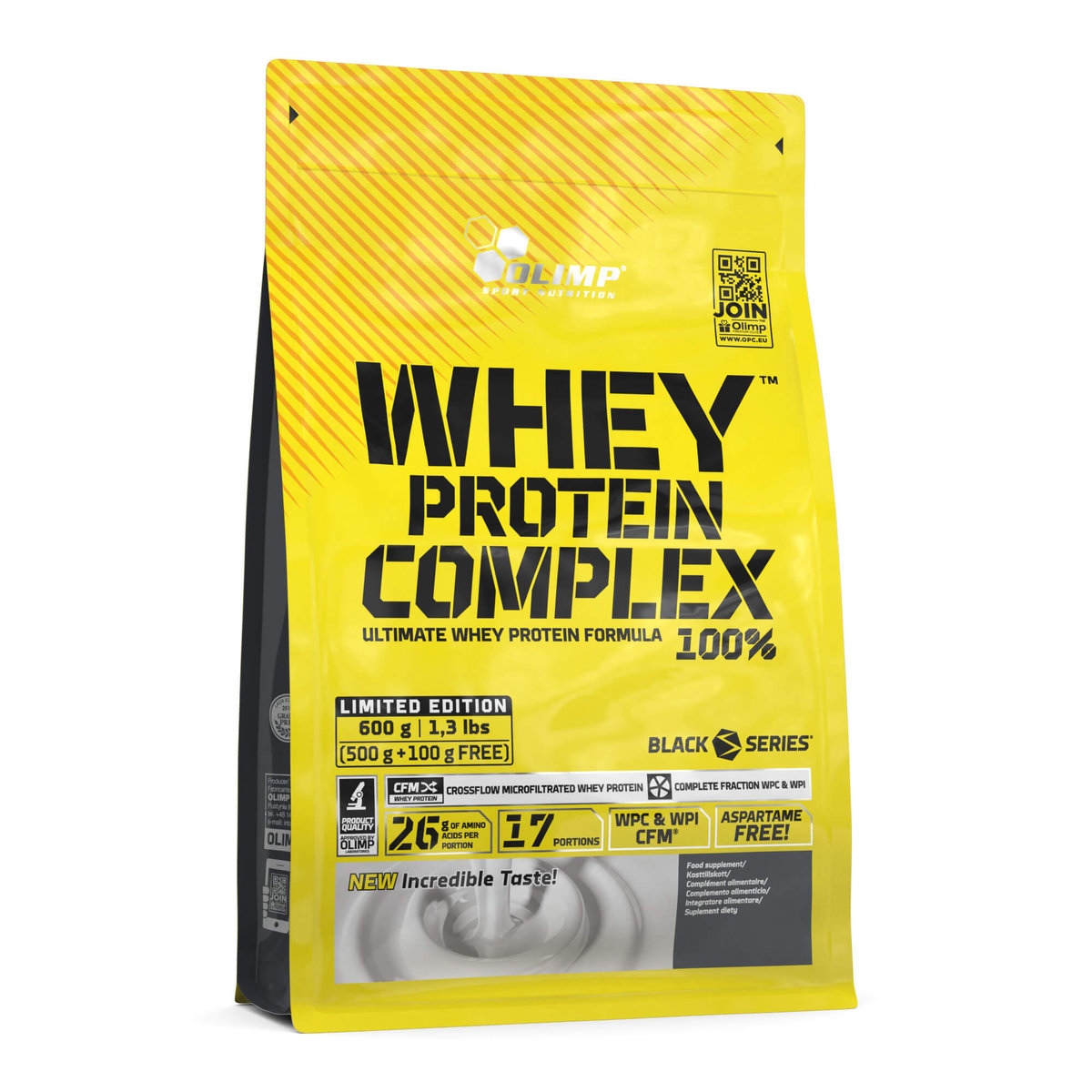 Olimp Odżywka białkowa, Whey Protein Complex, 500 g + 100 g, cookies'n cream