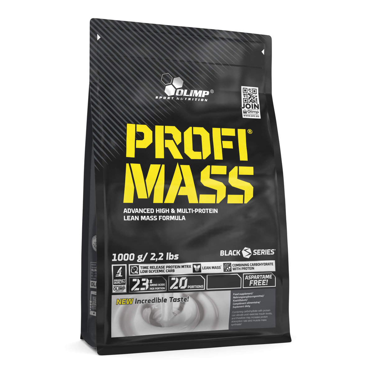 Olimp SPORT NUTRITION SPORT NUTRITION Gainer Profi Mass 1000g Tiramisu Tiramisu roz uniw 5901330038266