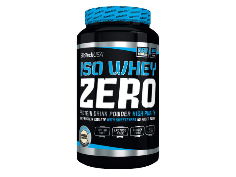 BioTech Iso WHEY Zero Lactose Free 908g Kokos