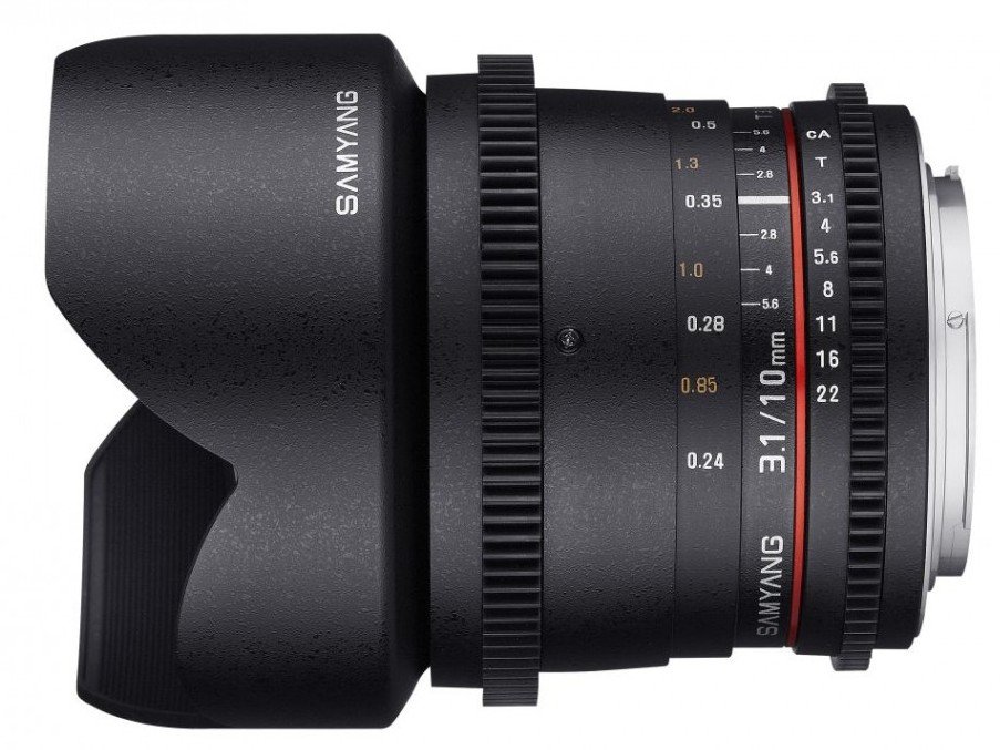 Samyang 10mm T3.1 VDSLR ED AS NCS CS Canon