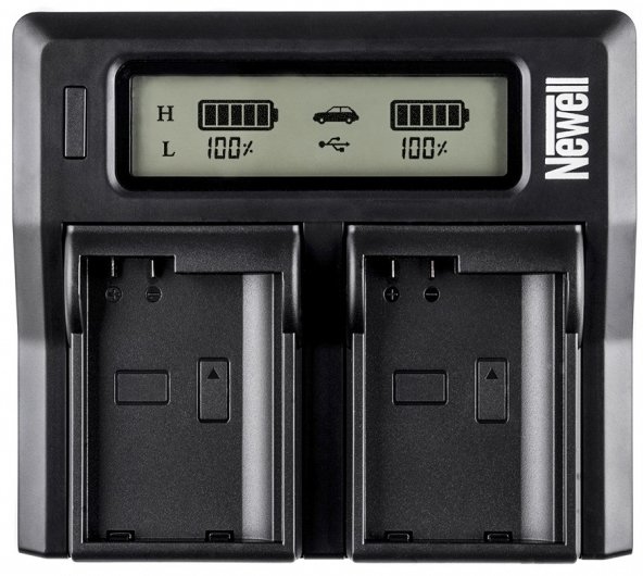 Newell Ładowarka LCD Dual Charger do Canon LP-E6