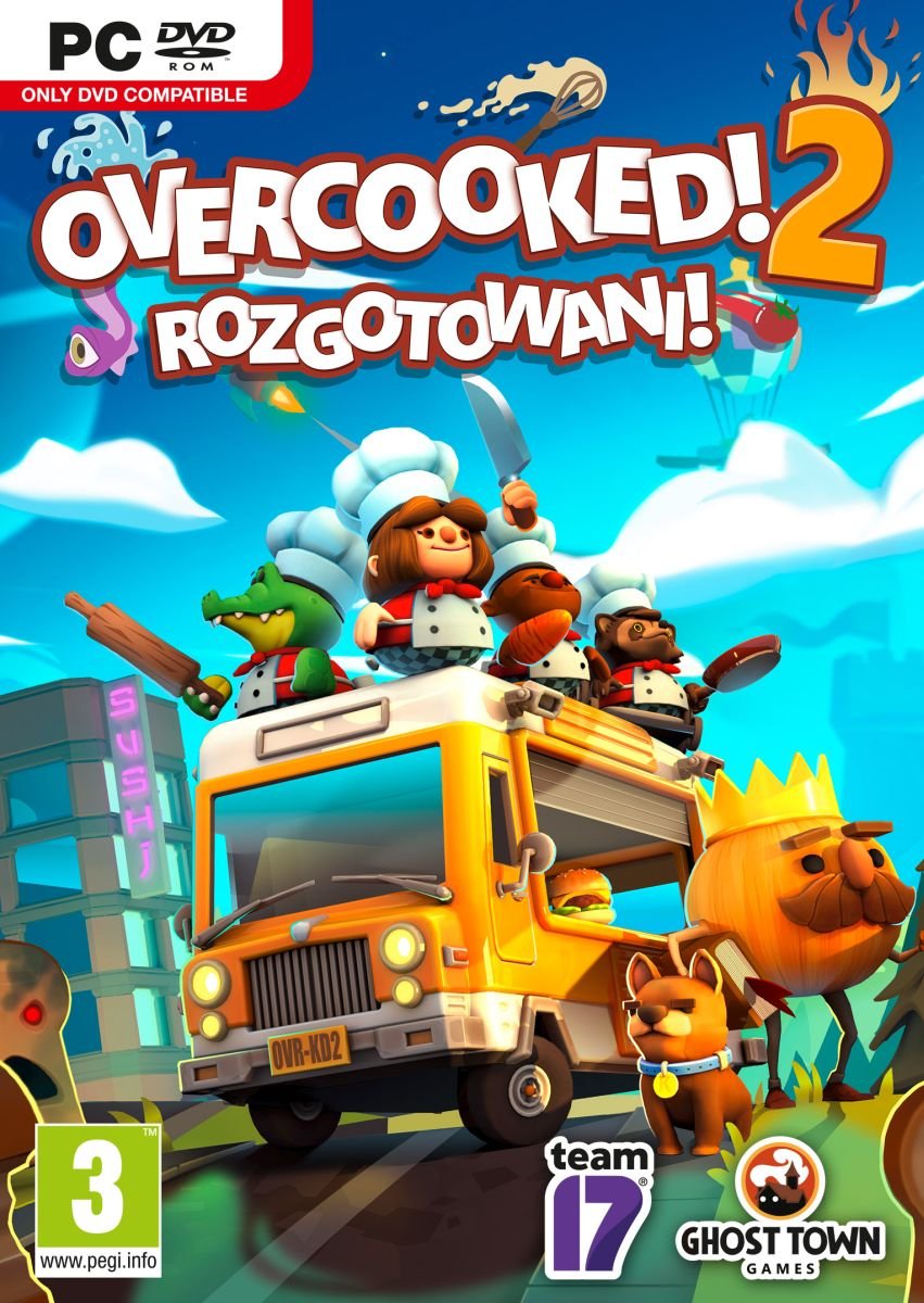 Overcooked 2 Rozgotowani GRA PC