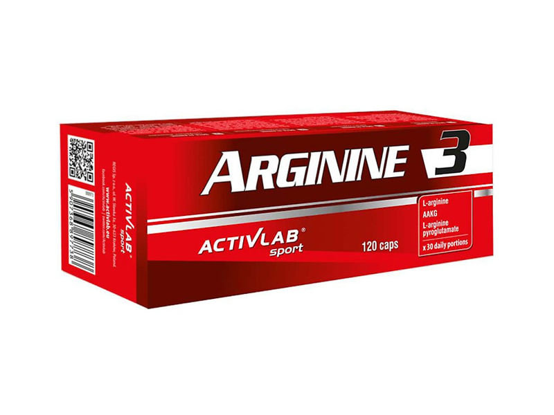 ACTIVLAB Arginine 3 - 120Caps (5907368806341)