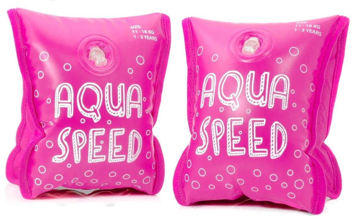 Aqua Speed Rękawki do pływania, różowe