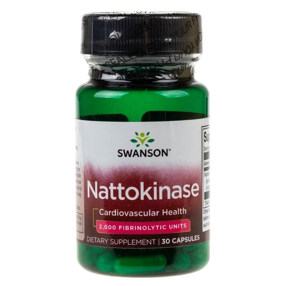 SWANSON Nattokinase (Nattokinaza) 100 mg - 30 kapsułek