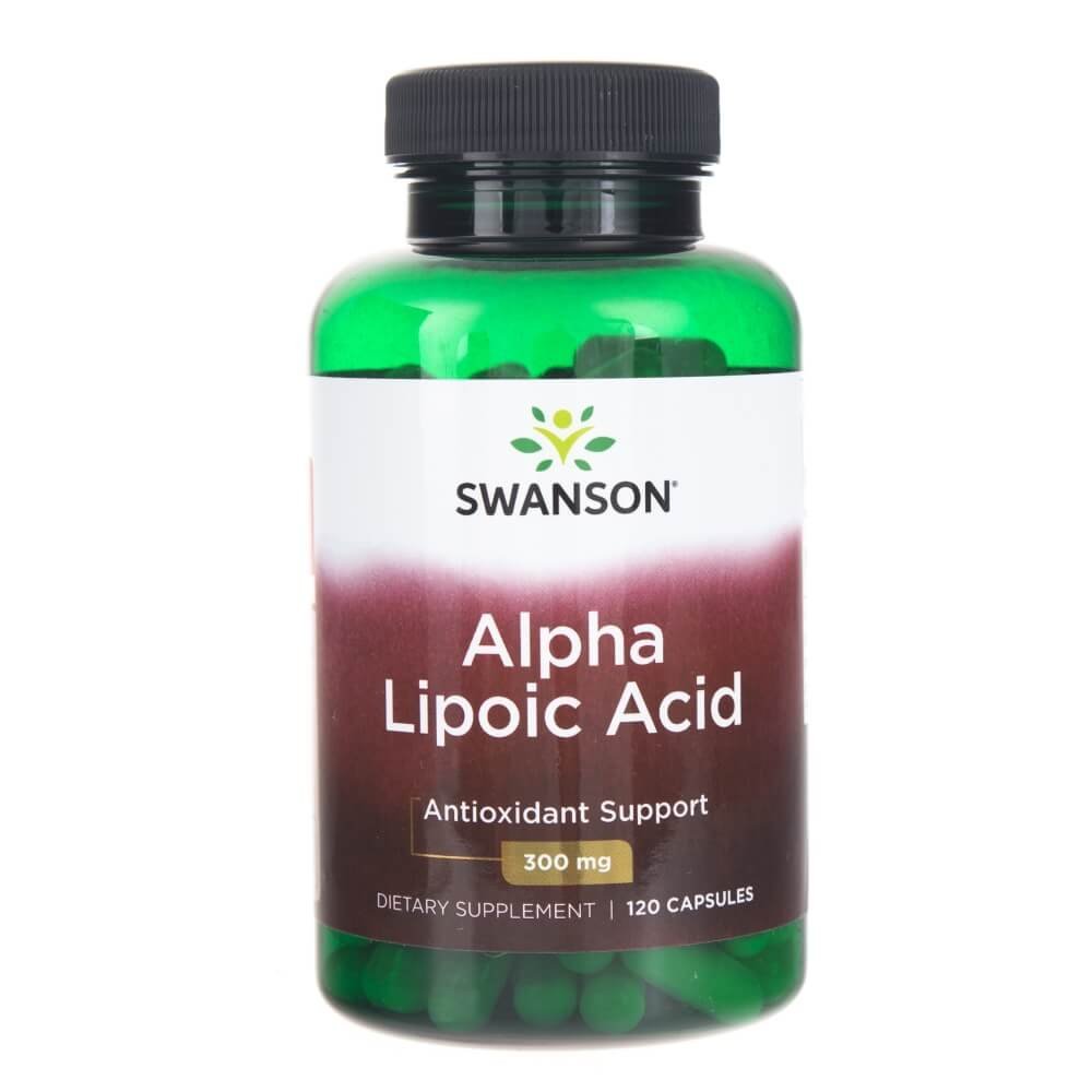 Swanson, Ultra kwas alfa liponowy (ALA), 300 mg, 120 kapsułek