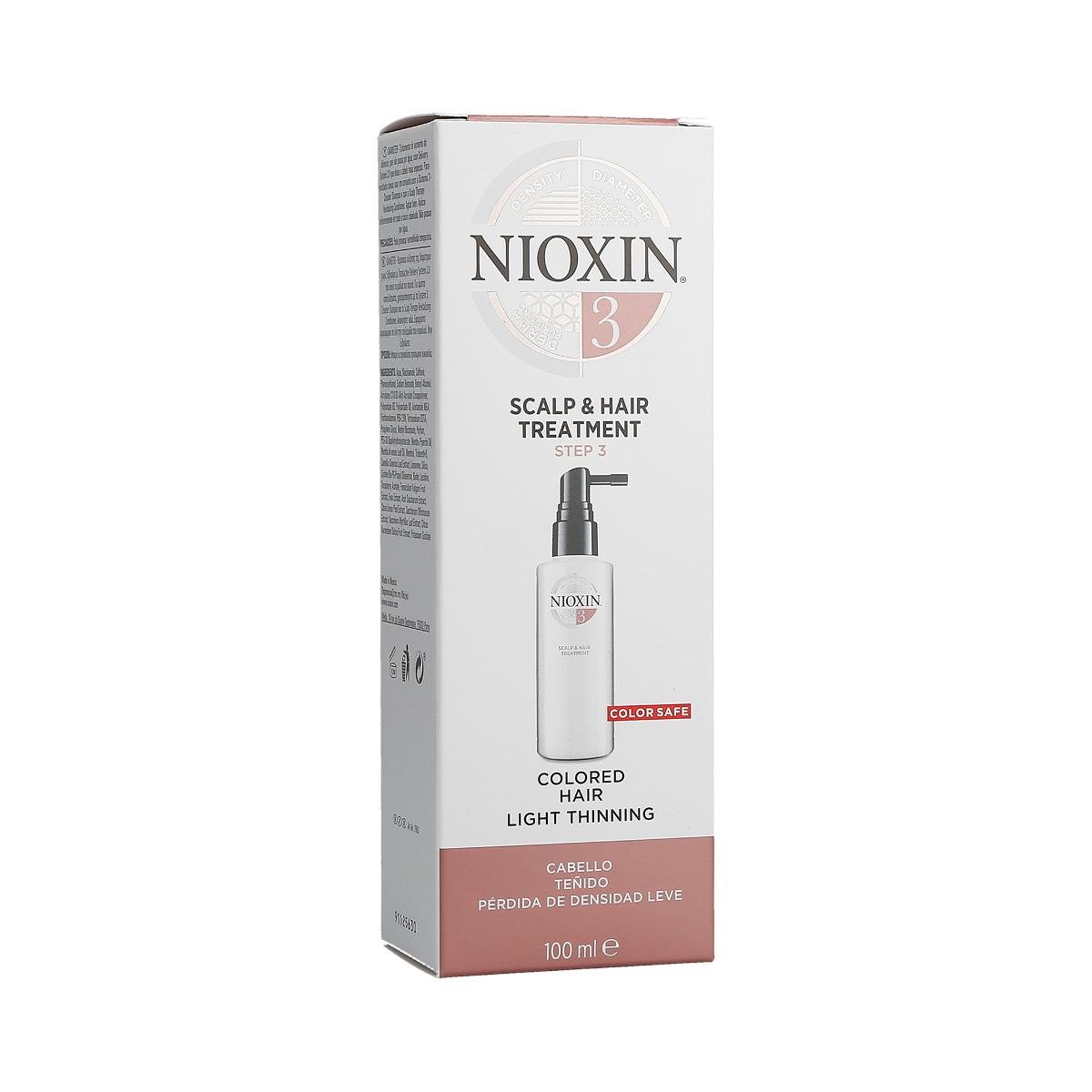 Nioxin 3D CARE SYSTEM 3 Scalp Treatment Kuracja zagęszczająca włosy 100ml 0000063524