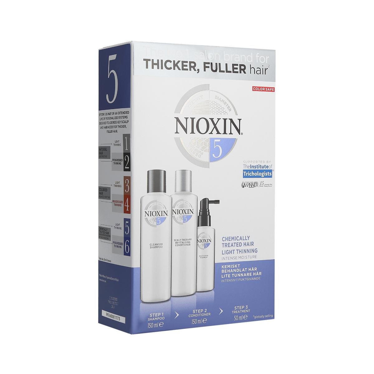 Nioxin 3D Care System 5, zestaw kosmetyków, 3 szt.