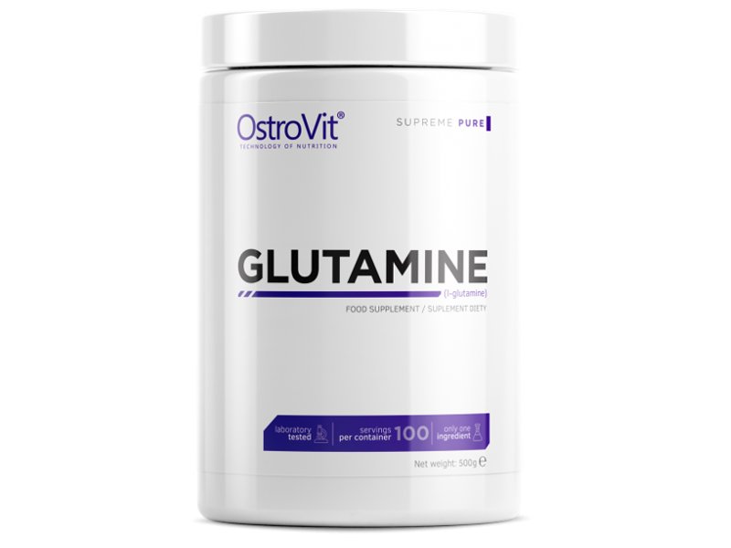 OstroVit L-GLUTAMINE 500g PURE ( naturalny )