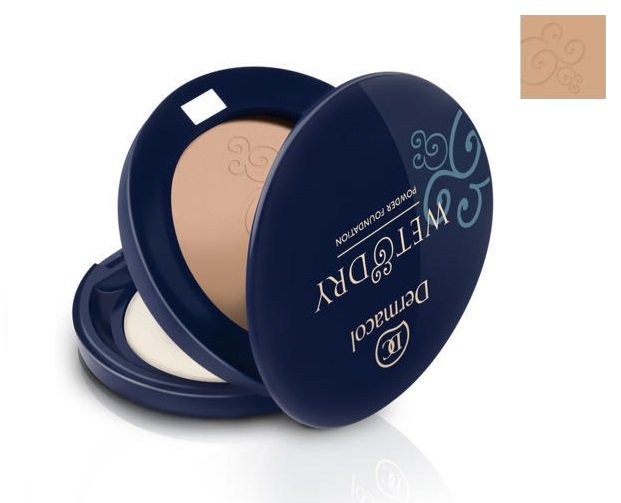 Dermacol Wet & Dry podkład w pudrze odcień 03 6 g