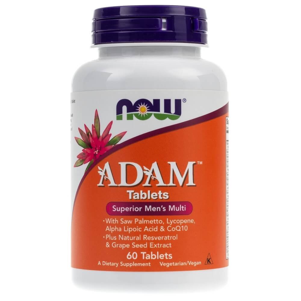 Now Foods ADAM multiwitaminy dla mężczyzn) 60 tabletek NOW3875C