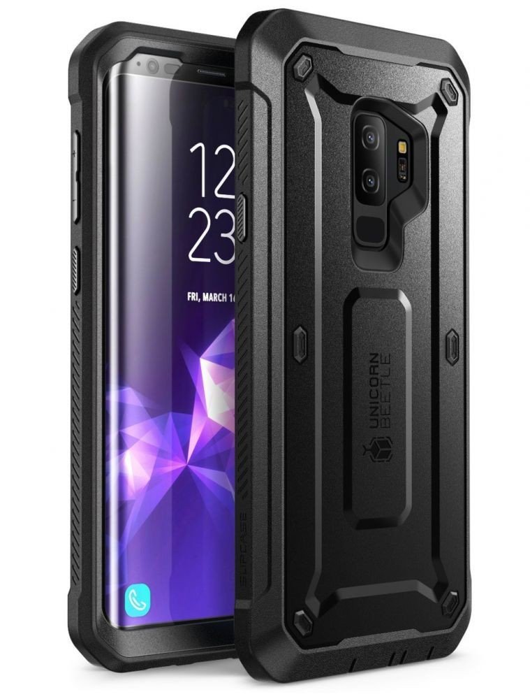 Фото - Чохол SUPCASE Etui Unicorn Beetle Pro Galaxy S9 Plus, czarne 