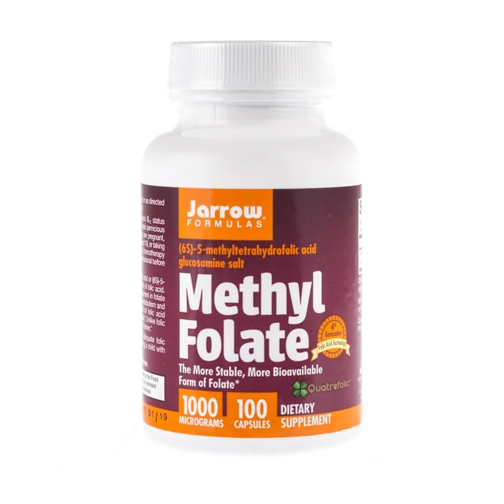 JARROW FORMULAS JARROW FORMULAS Methyl Folate 1000mcg 100caps