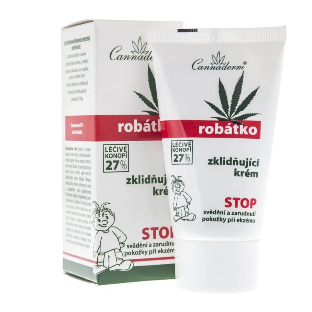 Cannaderm Robatko, krem kojący dla dzieci, 50 g