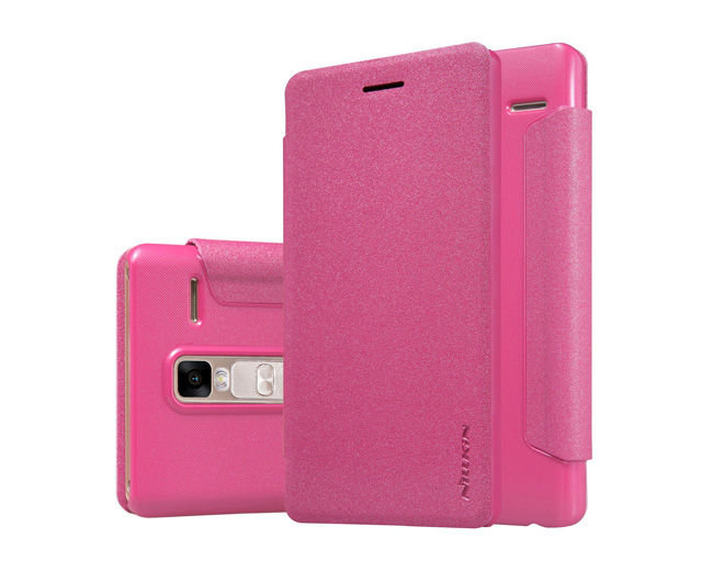 Nillkin lgzer oclass-Sparkle-RED (Class) Połysk skórzane etui do LG Zero Czerwony LGZEROCLASS-Sparkle-Red