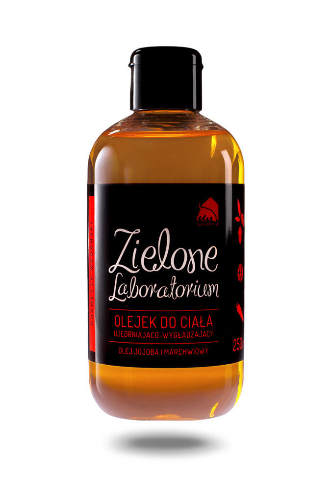 ZIELONE LABORATORIUM Ujędrniający Olejek Do Ciała Olej jojoba i marchwiowy 250 ml