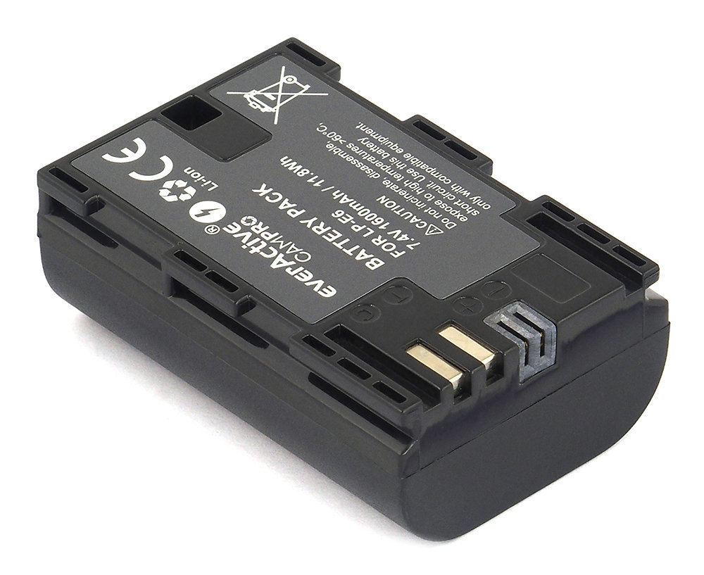 everActive Akumulator LP-E6 1600 mAh everActive CamPRO EVB019