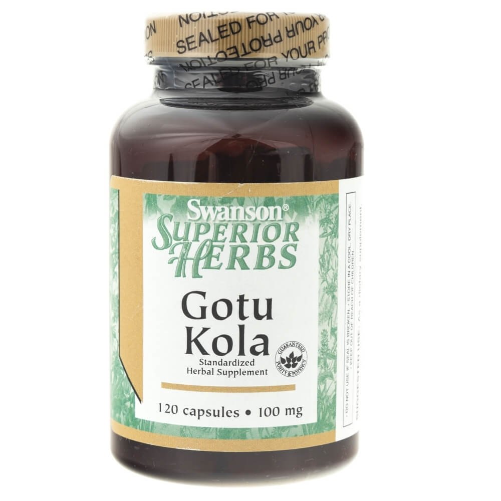 SWANSON Gotu Kola ekstrakt, 100 mg, 120 kapsułek