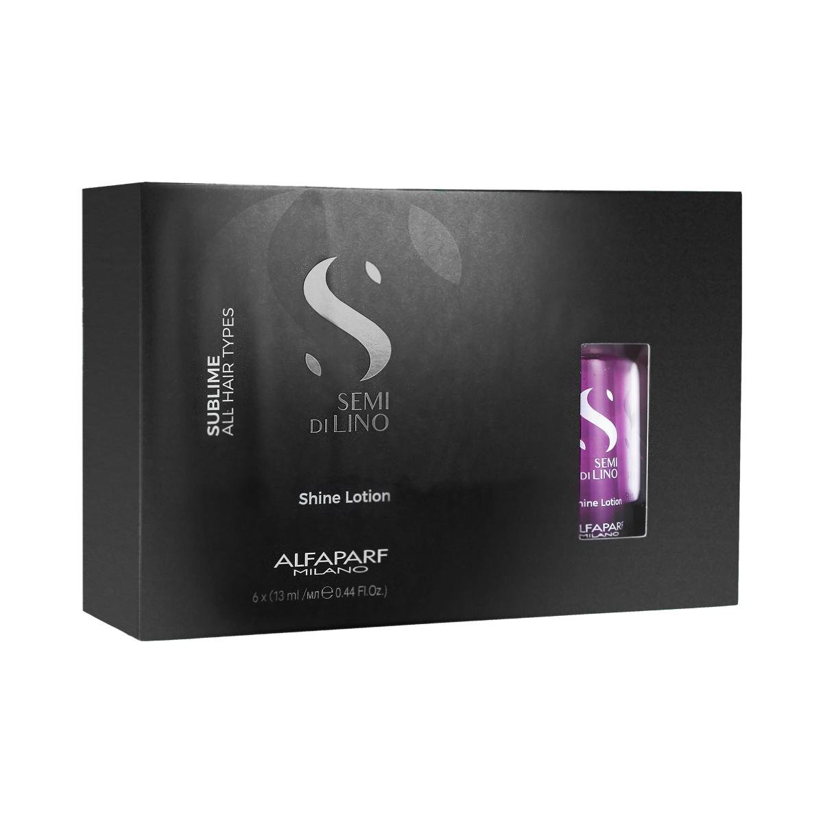 Alfaparf SEMI DI LINO SUBLIME Essential Oil Ampułki do włosów 6x13ml 0000061259