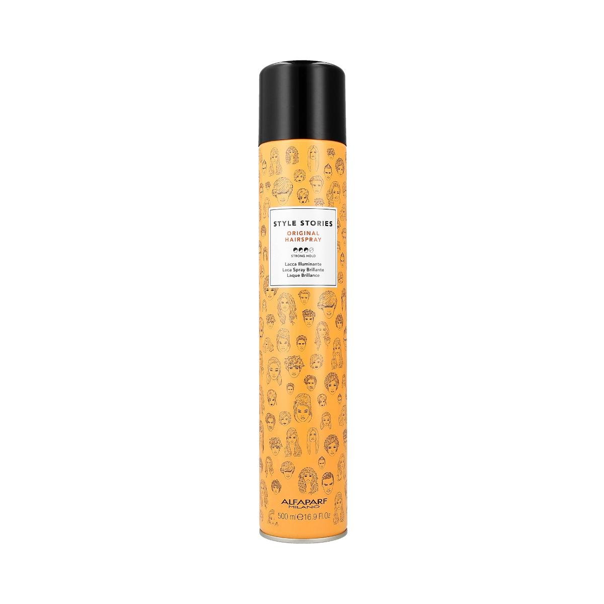 Alfaparf STYLE STORIES Original Hairspray Mocny lakier do włosów 500ml 0000061253