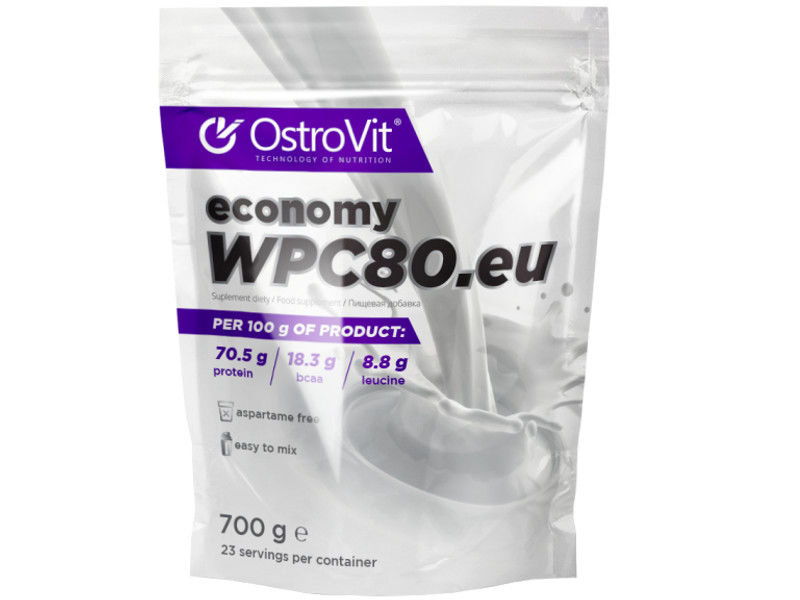 Ostrovit WPC80.eu Economy - 700g - Strawberry Banana