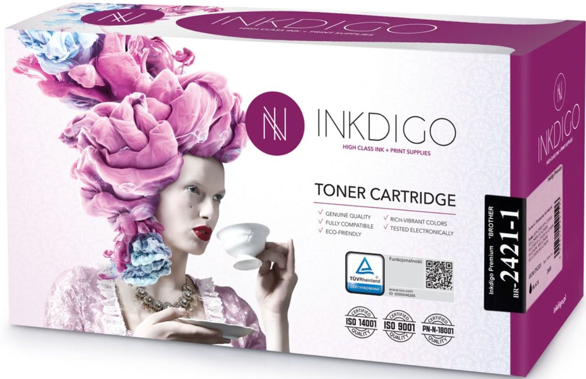 Inkdigo Toner do Brother TN2421 2411 l2512 l2712 2732 z CHIPem
