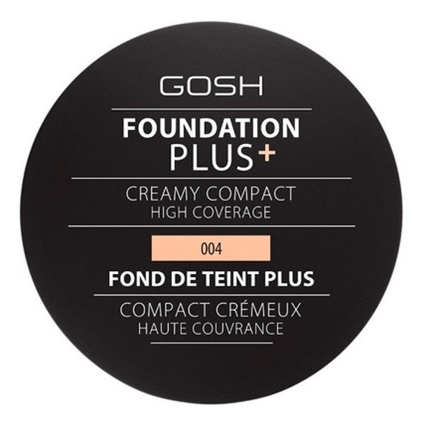 Gosh Foundation Plus Creamy Compact Podkład w kompakcie 004 Natural 9g 34015-uniw