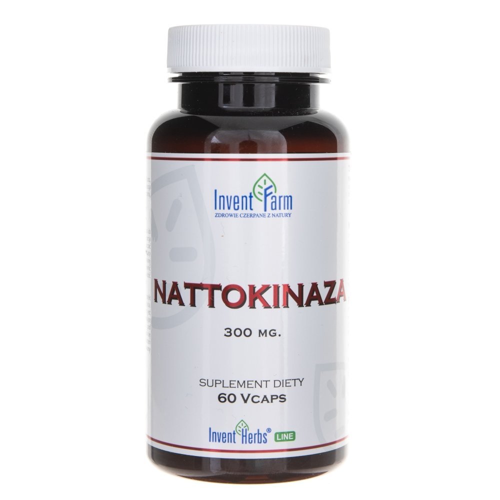 INVENT FARM Nattokinaza 300mg 60 kapsułek Invent Farm