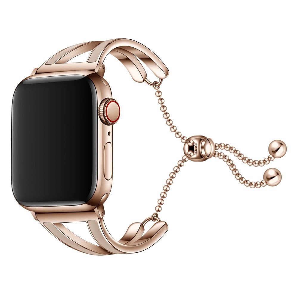 Zdjęcia - Pasek do smartwatcha / smartbanda Tech-Protect Bransoleta Chainband do Apple Watch złoty - WYPRZEDAŻ - ostat 