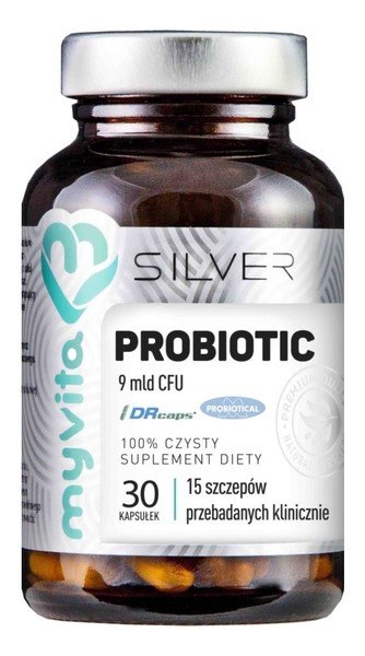 MyVita PRONESS Probiotic Probiotyk 9 mld CFU 30 kapsułek Silver Pure