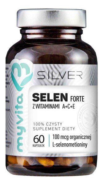 PRONESS MyVita Silver Selen forte z witaminami A+C+E x 60 kaps