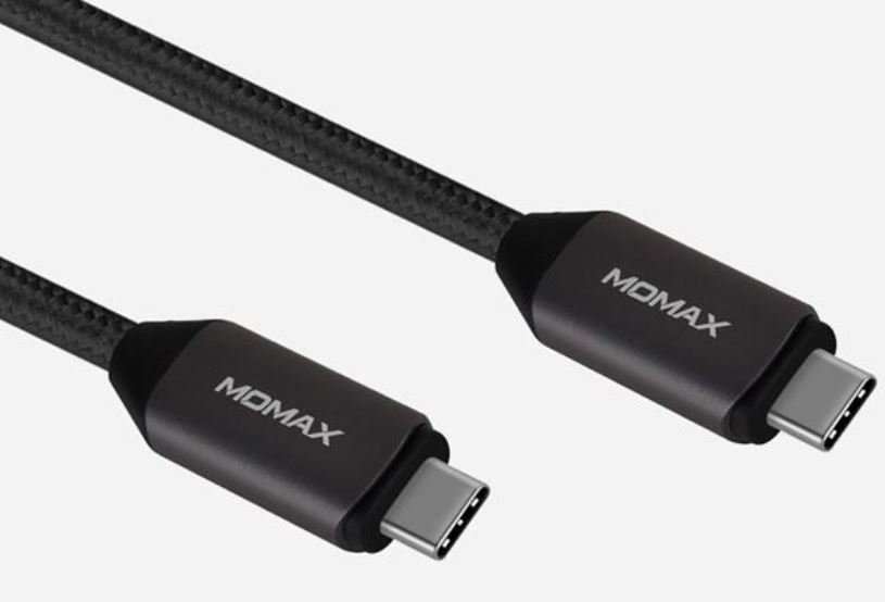 MOMAX Momax Elite Link - Kabel USB-C (Power Delivery) 1 m (czarny) DTC10D