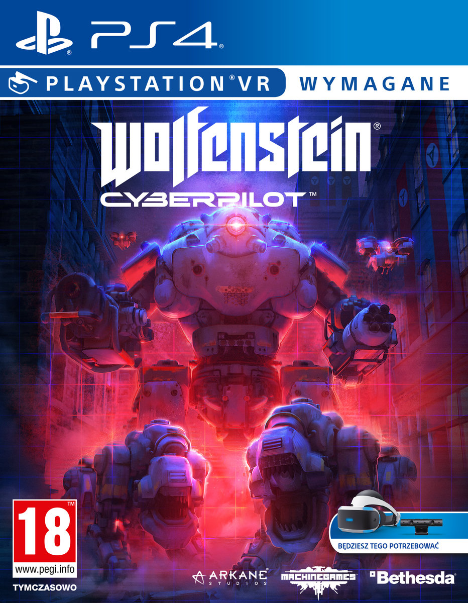 Wolfenstein Cyberpilot PS4 VR
