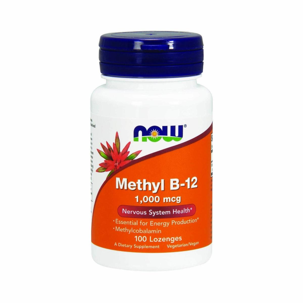 Now® Foods NOW Metyl B12, 1000 ug, 100 pastylek do ssania