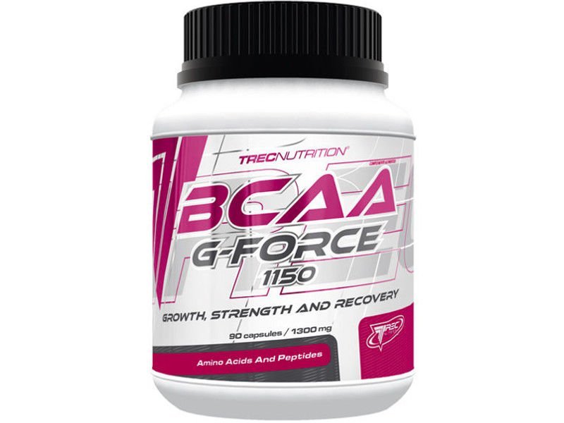 Фото - Амінокислоти Trec Nutrition TREC BCAA G-Force 1150 90caps 